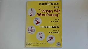 Imagen del vendedor de Fourteen Songs from "When We Were Young". a la venta por Goldstone Rare Books