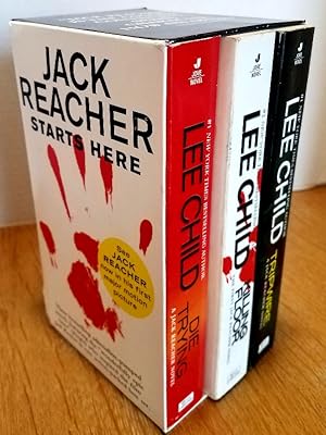 Seller image for THE FIRST THREE NOVELS OF JACK REACHER: KILLING FLOOR, DIE TRYING, TRIPWIRE (BOX SET) for sale by MARIE BOTTINI, BOOKSELLER