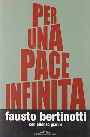 Seller image for Per una pace infinita for sale by Libro Co. Italia Srl