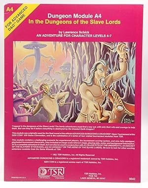 Seller image for AD&D A4 In the Dungeons of the Slave Lords VG for sale by Chris Korczak, Bookseller, IOBA