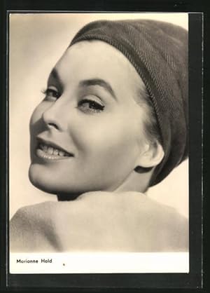 Bild des Verkufers fr Ansichtskarte Schauspielerin Marianne Hold in dem Film Aus dem Tagebuch eines Frauenarztes zum Verkauf von Bartko-Reher