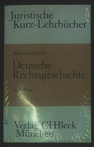 Seller image for Deutsche Rechtsgeschichte : ein Studienbuch. Juristische Kurz-Lehrbcher for sale by books4less (Versandantiquariat Petra Gros GmbH & Co. KG)