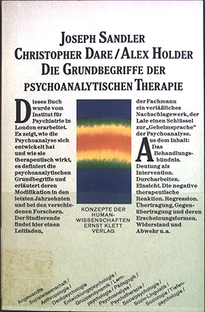 Seller image for Grundbegriffe der psychoanalytischen Therapie. Konzepte der Humanwissenschaften for sale by books4less (Versandantiquariat Petra Gros GmbH & Co. KG)