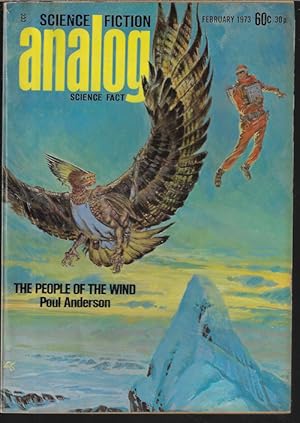 Imagen del vendedor de ANALOG Science Fiction/ Science Fact: February, Feb. 1973 ("The People of the Wind") a la venta por Books from the Crypt