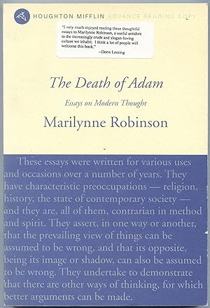 Imagen del vendedor de The Death of Adam: Essays on Modern Thought a la venta por Between the Covers-Rare Books, Inc. ABAA