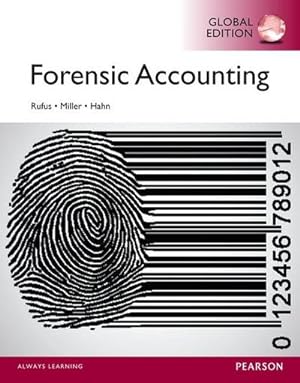Immagine del venditore per Forensic Accounting, Global Edition venduto da AHA-BUCH GmbH