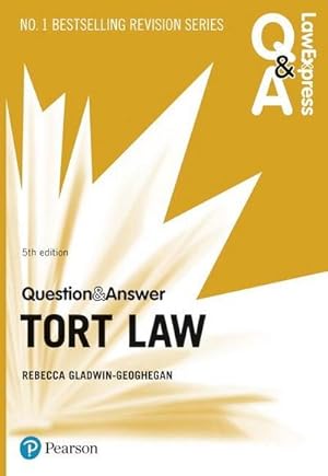Bild des Verkufers fr Law Express Question and Answer: Tort Law, 5th edition zum Verkauf von AHA-BUCH GmbH