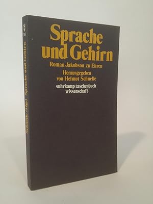 Seller image for Sprache und Gehirn Roman Jakobson zu Ehren. for sale by ANTIQUARIAT Franke BRUDDENBOOKS