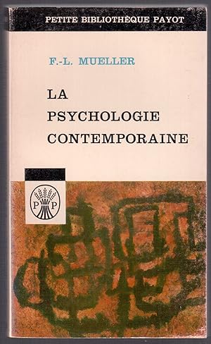 Imagen del vendedor de La psychologie contemporaine a la venta por LibrairieLaLettre2