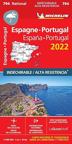 Mapa national espaÑa, portugal 2022 - alta resiste