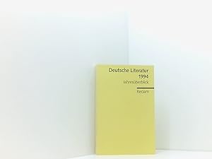 Seller image for Deutsche Literatur 1994 for sale by Book Broker