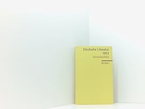 Seller image for Deutsche Literatur 1993 for sale by Book Broker