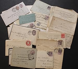Three autograph letters to Dean Wolstenholme concerning his father Dean Wostenholme Jr. (1798-188...