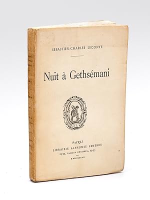 Nuit à Gethsémani [ Edition originale - Livre dédicacé par l'auteur ]