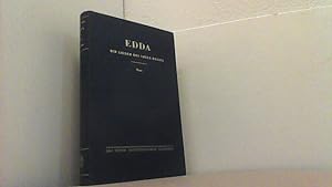 Edda. Die Lieder des Codex Regius nebst Verwandten Denkmälern. Vierte, umgearbeitete Auflage von ...