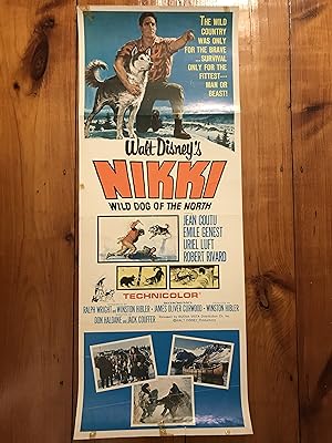 Seller image for Nikki Wild Dog of the North Insert 1961 Jean Coutu, Emile Genest, Uriel Luft for sale by Acorn Books
