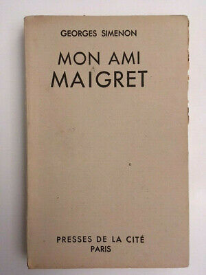 Immagine del venditore per Mon ami Maigret Simenon 2022-416 Cit BE 1949 venduto da Des livres et nous