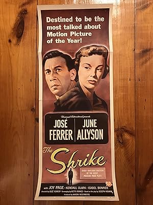 Imagen del vendedor de The Shrike Insert 1955 Jos Ferrer, June Allyson, Joy Page a la venta por AcornBooksNH