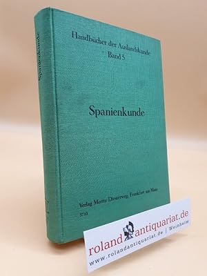 Seller image for Handbuch der Spanienkunde for sale by Roland Antiquariat UG haftungsbeschrnkt