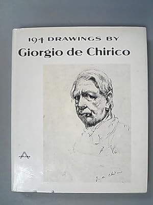 Bild des Verkufers fr 194 drawings by Giorgio de Chirico. zum Verkauf von Antiquariat Bookfarm