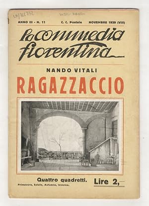 Ragazzaccio [con illustrazioni di Yambo]. [In:] La commedia fiorentina. Anno III, fasc. 11, novem...