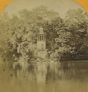 France Versailles Petit Trianon Marlborough Tower Old Photo Stereo 1865