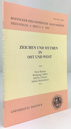 Imagen del vendedor de Zeichen und Mythen in Ost und West. Beitrge von Peter Bender, Wolfgang Gabler, Sibylle Tnnies, Sabine Behrenbeck u. a. a la venta por Antiquariat Heiner Henke