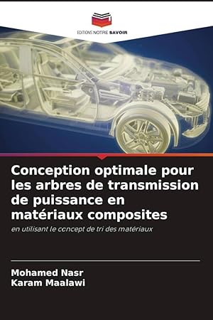 Bild des Verkufers fr Conception optimale pour les arbres de transmission de puissance en matriaux composites zum Verkauf von moluna