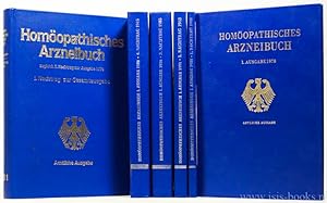 Bild des Verkufers fr Homopathisches Arzneibuch. Amtliche Ausgabe. Complete in 6 volumes. zum Verkauf von Antiquariaat Isis