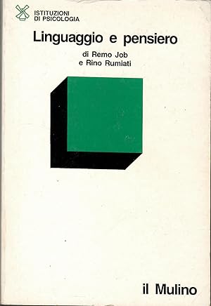 Seller image for Linguaggio e pensiero for sale by Librora