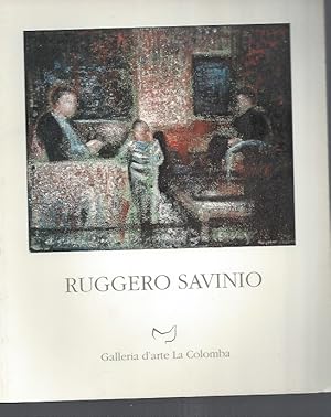 Bild des Verkufers fr Ruggero Savinio - Lugano: Galleria d'arte La Colomba febbraio - marzo 1993 zum Verkauf von ART...on paper - 20th Century Art Books