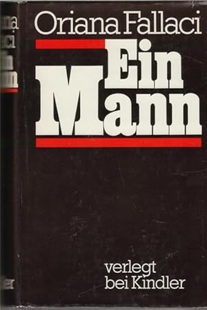 Bild des Verkäufers für Ein Mann Dokumentar-Roman Epoche 20. Jahrhundert von Oriana Fallaci zum Verkauf von Lausitzer Buchversand