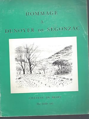 Imagen del vendedor de Hommage a Dunoyer de Segonzac - Chateau de Blois: Mai-Juillet 1967 a la venta por ART...on paper - 20th Century Art Books