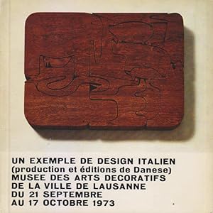 Un exemple de design italien (production et éditions de Danese). Musee des arts decoratifs de la ...