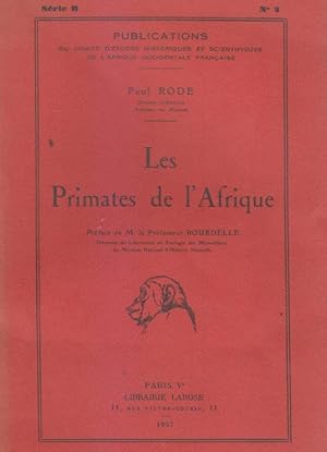 Les Primates de l'Afrique