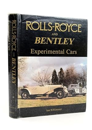 Bild des Verkufers fr ROLLS-ROYCE AND BENTLEY EXPERIMENTAL CARS zum Verkauf von Stella & Rose's Books, PBFA