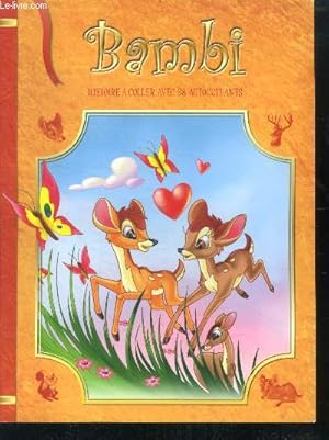 Seller image for Bambi - histoire a coller avec 30 autocollants for sale by Le-Livre