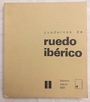 Imagen del vendedor de Cuadernos de Ruedo Ibrico n 11. a la venta por Aaromadelibros