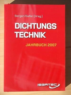 Bild des Verkufers fr Dichtungstechnik : Jahrbuch 2007 zum Verkauf von Versandantiquariat Manuel Weiner