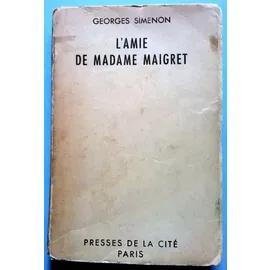 Image du vendeur pour L'ami de madame Maigret Simenon 2022-419 Cit BE 1950 mis en vente par Des livres et nous