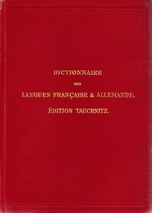 Bild des Verkufers fr Neues Franzsisch-Deutsches und Deutsch-Franzsisches Taschenwrterbuch Nouveau Dictionnaire de Poche des Langues Francaise et Allemande zum Verkauf von Flgel & Sohn GmbH