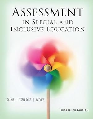 Immagine del venditore per Assessment in Special and Inclusive Education venduto da AHA-BUCH GmbH