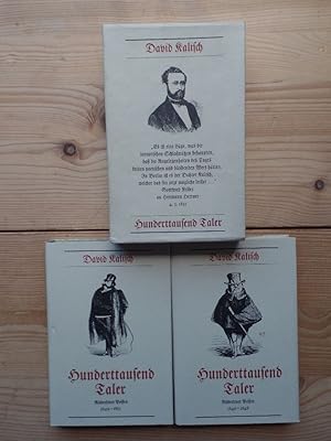 Bild des Verkufers fr Hunderttausend Taler : Altberliner Possen. 2 Bnde [Neu hrsg. u. mit e. Vorw. vers. von Manfred Nbel] zum Verkauf von Antiquariat Rohde