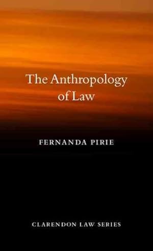 Image du vendeur pour Anthropology of Law mis en vente par GreatBookPricesUK