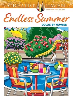 Seller image for Creative Haven Endless Summer Color by Number (Paperback or Softback) for sale by BargainBookStores