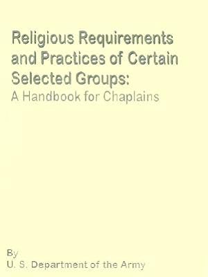 Imagen del vendedor de Religious Requirements and Practices: A Handbook for Chaplains (Paperback or Softback) a la venta por BargainBookStores