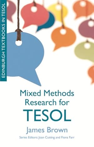 Bild des Verkufers fr Mixed Methods Research for Tesol zum Verkauf von GreatBookPrices