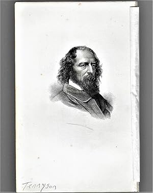 Bild des Verkufers fr Alfred Lord Tennyson Portrait, Steel Engraving zum Verkauf von Legacy Books II