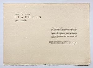 Imagen del vendedor de Feathers a la venta por George Ong Books