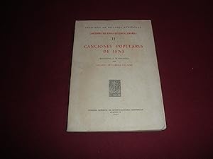 Cancionero del Africa Occidental. Africa Española II. Canciones populares de Ifni. Recogidas y tr...